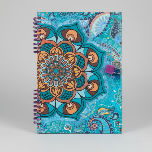 Stylish Lock Diary with Key