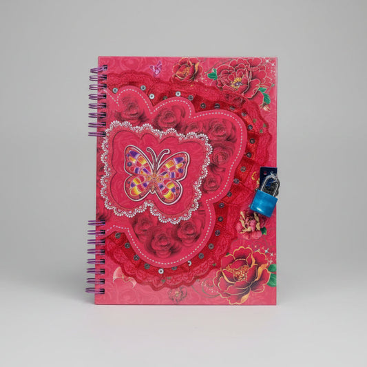 Stylish Lock Diary with Key