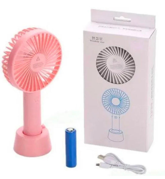Mini USB Rechargeable Hand Fan